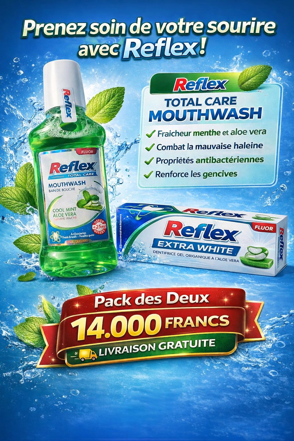 PACK SOIN BUCCO-DENTAIRE REFLEX
